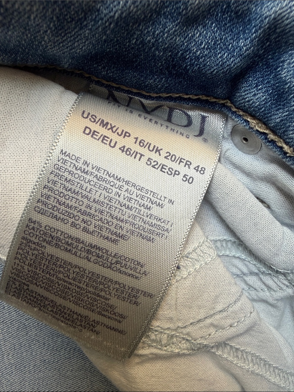 NYDJ Cut Off Capris Size 16 - Picture 4 of 5